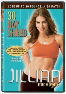 Jillian Michaels: 30 Day Shred (DVD) (VG) (W/Case)