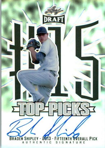 2013 Leaf Metal Draft - Braden Shipley #TP-BS1