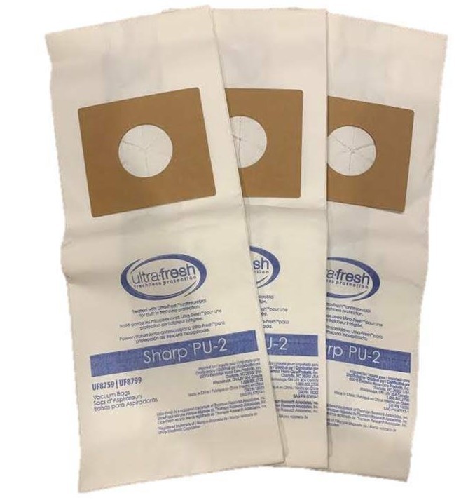 Bags- 12 Pack Also Fits Panasonic U, U-3, U-6