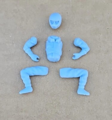 3D RESIN PRINTED 1/18 SCALE RACING DRIVER FIGURE DRAG SPRINT DIRT TRACK 