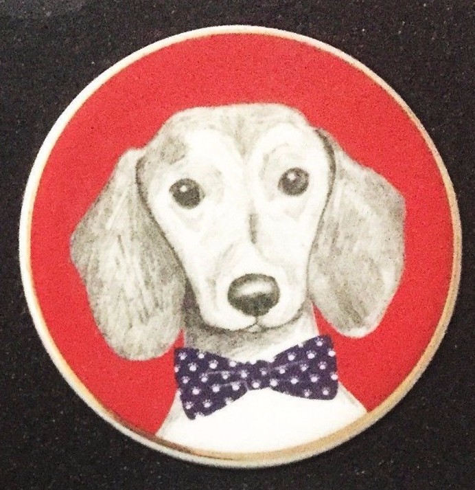 Dachshund, Sausage Dog, Pug, French Bulldog, Frenchie Set of 4 Ceramic CoastersのeBay公認海外通販｜セカイモン