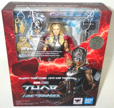 Bandai S.H.Figuarts Mighty Thor Love and Thunder Action Figure 2022 Japan Rare