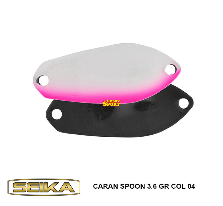 CARAN SPOON SEIKA  3,6  GR COL 04 WHITE PINK TROUT AREA SPINNING