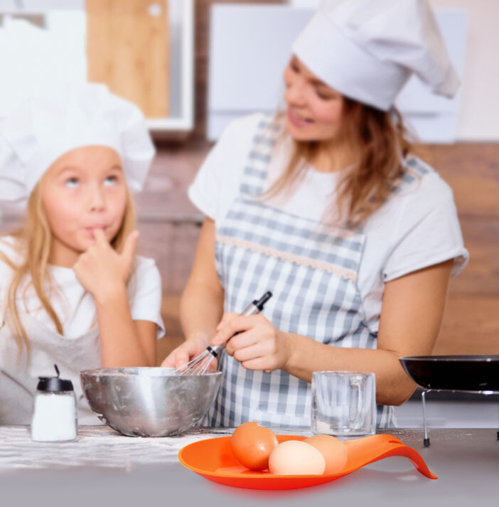 6 Pcs Kitchen Silicone Spoon Rest Heat Resistant Utensil Rest Ladle Spoon Holder