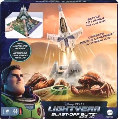 Disney Pixar Lightyear Blast-Off Blitz Skill & Action Game