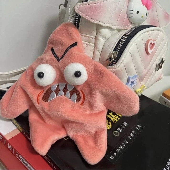 Angry Starfish Toy Moving Angry Star Plush Doll, Angry Star