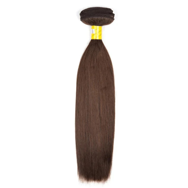 Bohyme Silky Straight Machine Tied Weft Human Hair 16" Color 3.