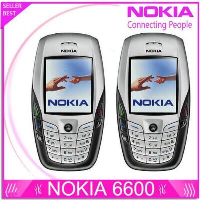 Nokia 6600 SIM フリー 超レアアイテム！ NOKIA 6600 Mobile Phone Bluetooth Camera Unlocked GSM