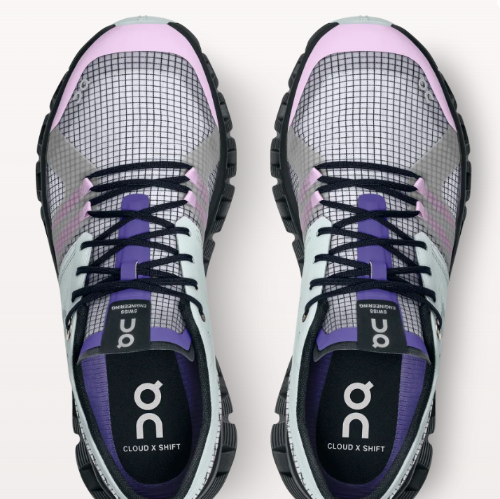 Pre-owned On Cloud X Shift Women's Running Shoes Surf/vapor Size 11 In Multicolor