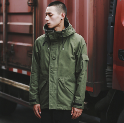 Parka hoodie army sale