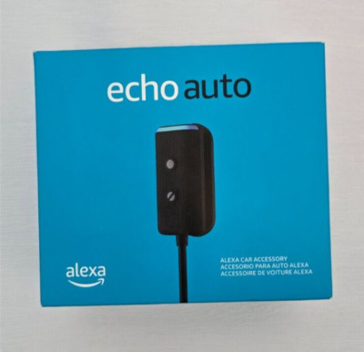 Amazon Echo Auto 2nd Gen Smart Car Assistant 2022 Release Black Brand NEW Sealed