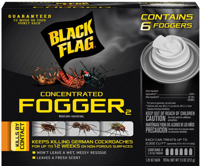 6 Can Fogger Bomb Insect Killer Bug Flies Roach Spider Indoor Bed Kill Shot Tick