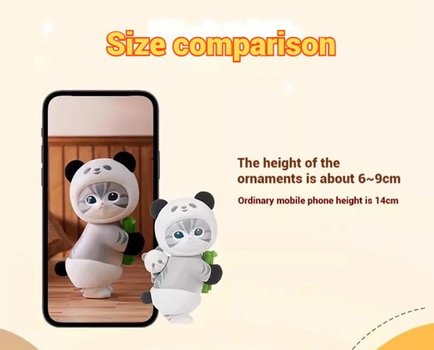 MINISO MOFUSAND FLUFFY PARTY SERIES CAT CONFIRMED BLIND BOX FIGURE