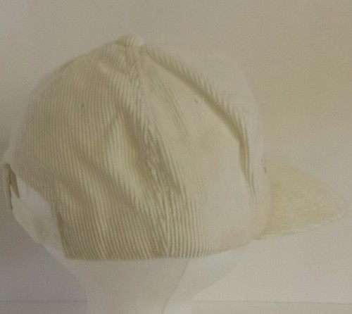 Vintage JC Bradford and Company Corduroy Snapback Hat Hipster Bull Cow