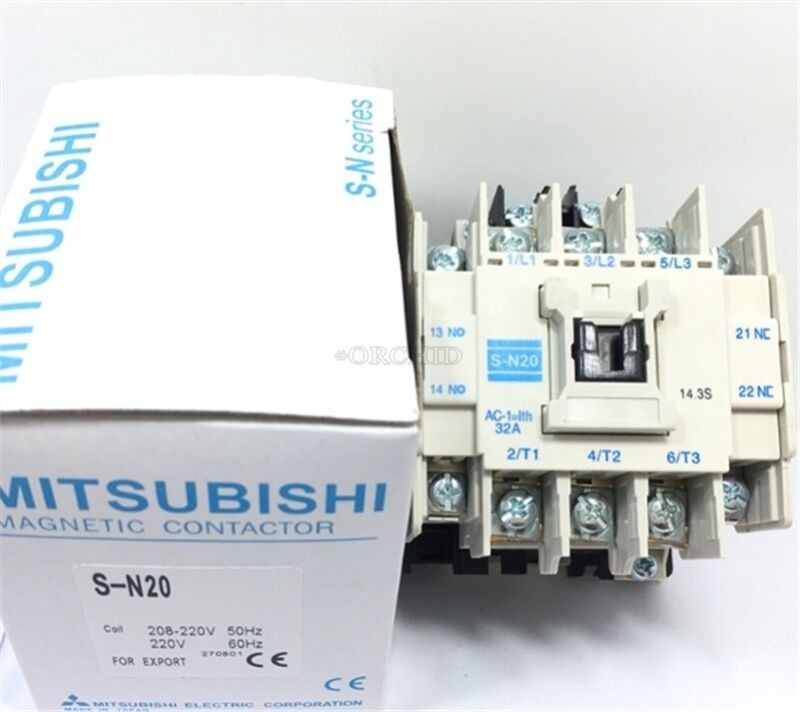 S-n20 Sn20 Mitsubishi Magnetic Contactor In Box Ak