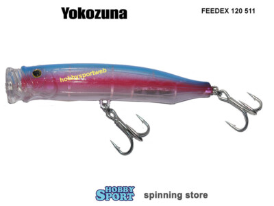 POPPER FEEDEX 120 YOKOZUNA GR 32 COL 511 BP PESCA MARE PESCE SERRA