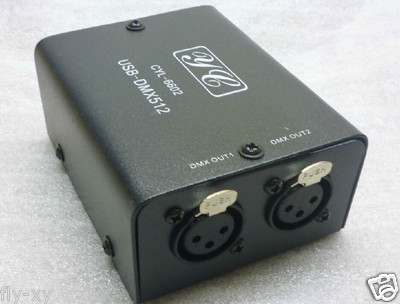 512-Channel USB to DMX DMX512 LED light DMX-Stage Lighting Controller Daslight
