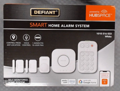 Defiant Smart Home Alarm System with WiFi and Bluetooth, Powered by Hubspace