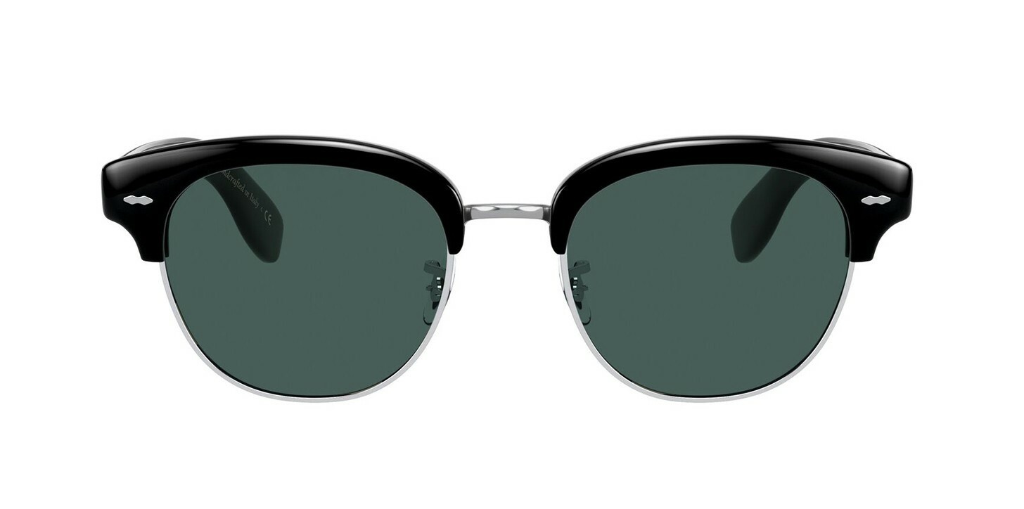 Pre-owned Oliver Peoples Kasdan Ov 5514su Tuscany Tortoise/g-15 Green (1724/52) Sunglasses