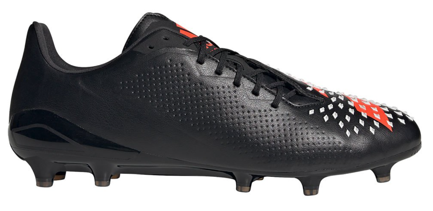 Adidas Mens Rugby Predator Malice LS FG Boots / Black Orange