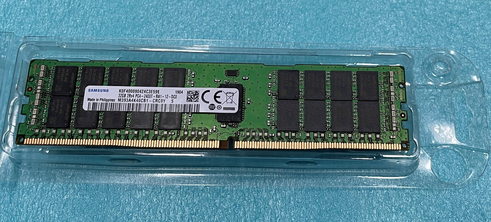 PCパーツ SAMSUNG - SAMSUNG 32GB 2r4 2400T Samsung 32GB 2Rx4 PC4-2400T PC4-19200 DDR4 2400 ECC RDIMM
