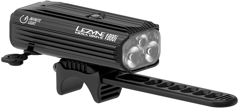 LEZYNE Mega Drive 1800I Bike Smart Headlight | LED Programmable Light, 148H Runt