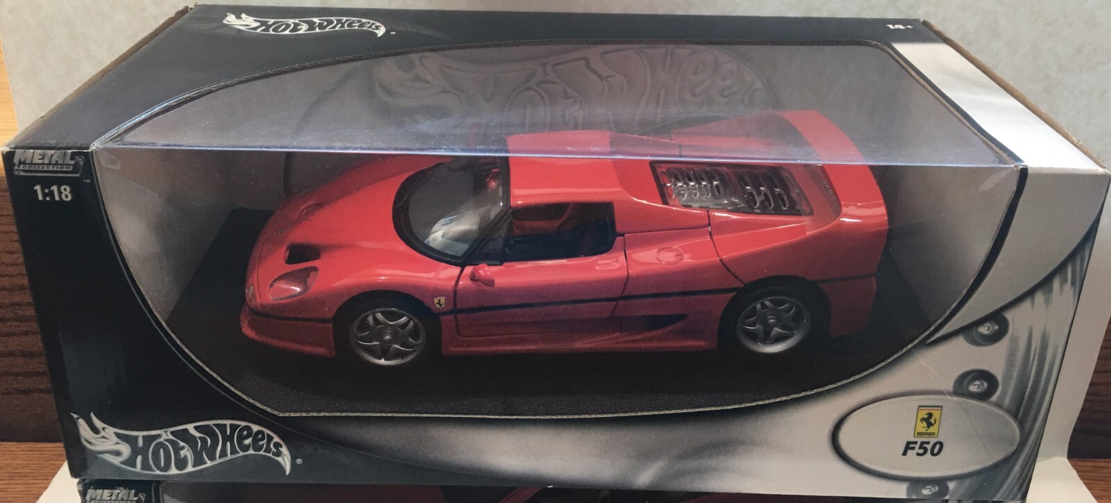 Hot Wheels Ferrari F50 レッド 1/18 FERRARI F50 RED by HOT WHEELS ELITE J2929 1:18 WITH SLIGHTLY