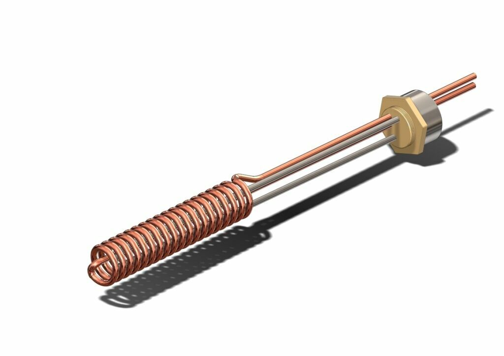 Solar Panel Hot Water Immersion Coil Heat Exchanger Retrofit Coil