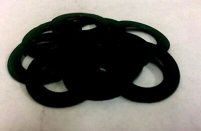 A Pack of 12 Black Rubber seals for 608 Bearings for 608RS