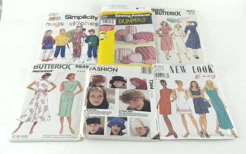 Lot Of 55 Preowned - Vintage Sewing Patterns - McCalls, Simplicity, Butterick