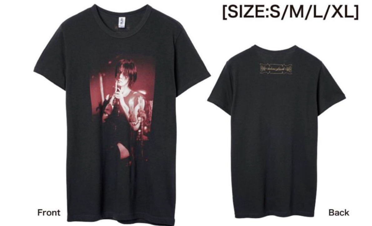 NEW BUCK-TICK Atsushi Sakurai Photo T-shirt Size L Black
