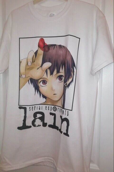 Serial Experiments Lain T Shirt Science Fiction Anime Ergo Serial Experiments Lain T Shirt Science Fiction Anime Ergo