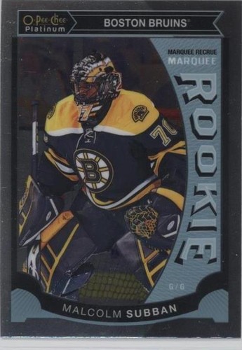 2015-16 O-Pee-Chee Platinum - Malcolm Subban #M5