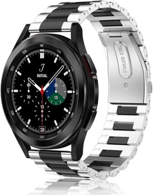 For Samsung Galaxy Watch 3 41mm 20mm Stainless Steel Metal Replacement Strap 