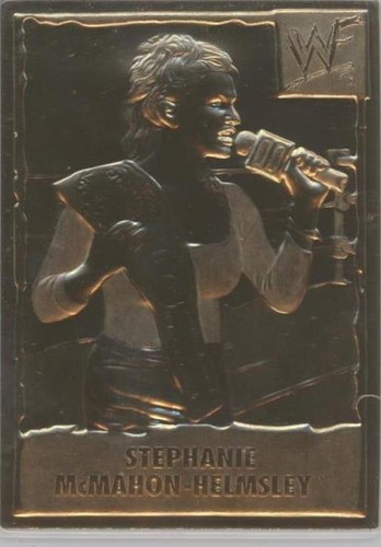 1999-2005 Danbury Mint 22k Gold WWF/E - Stephanie McMahon #26