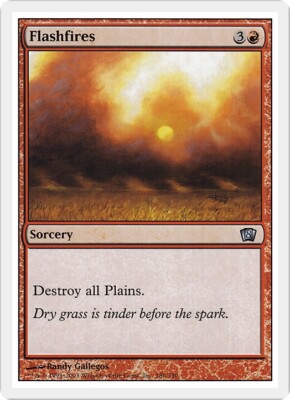 FLASHFIRES mtg NM 8th Edition Unc 1 Card