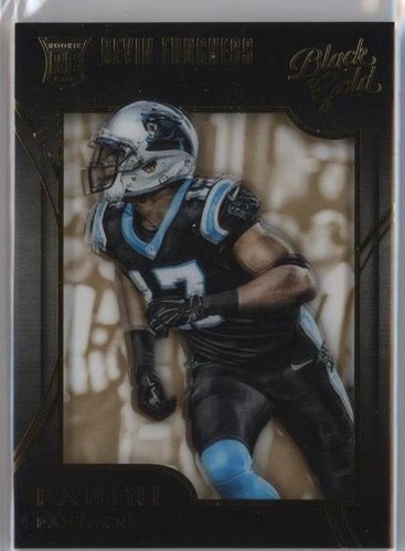 2015 Panini Black Gold Devin Funchess #81