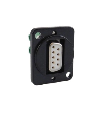 PROCRAFT LY-431 DB9 RS232-RS485 Feed-Thru D Type Pnl Mnt Connector w/ terminals