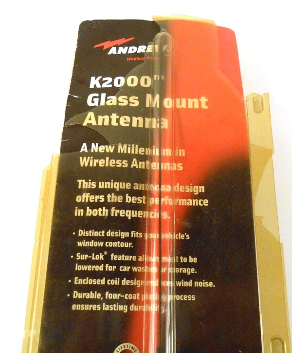 Andrew K2000 Glass Mount Antenna Dual Band 097738432203 AL-P5709 New