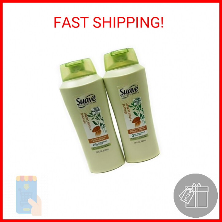 Suave Professional Almond and Shea Butter Shampoo and Conditioner 2 Pack 28 FL O
