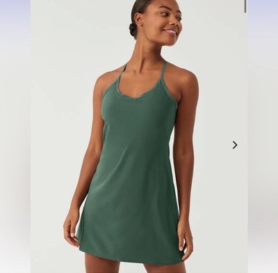 Outdoor Voices The Exercise Dress Hunter Green NWT Womens Sz M
