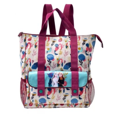 Disney Store Frozen 2 Anna & Elsa Tote Backpack Anna & the Snow Queen