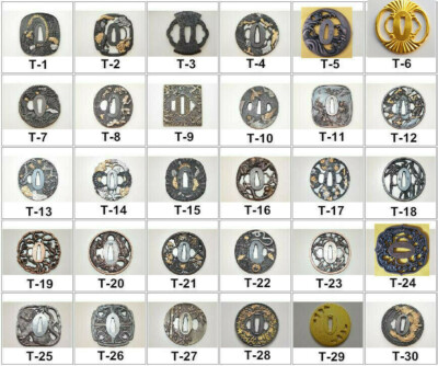 NEW Japan tsuba Musashi Imitation Japanese Sword samurai katana goods