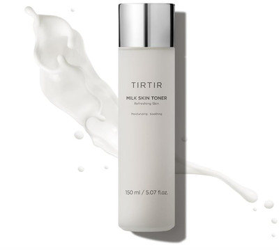 TIRTIR Milk Skin Rice Toner | Deep Moisturizing, Instant Glow, 2% Niacinamide,