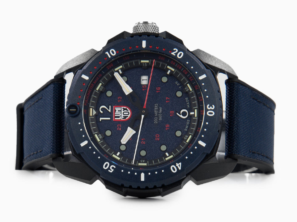 Pre-owned Luminox Ice Sar Artic Sapphire Crystal Blue Dial Men's Watch Xl.1053