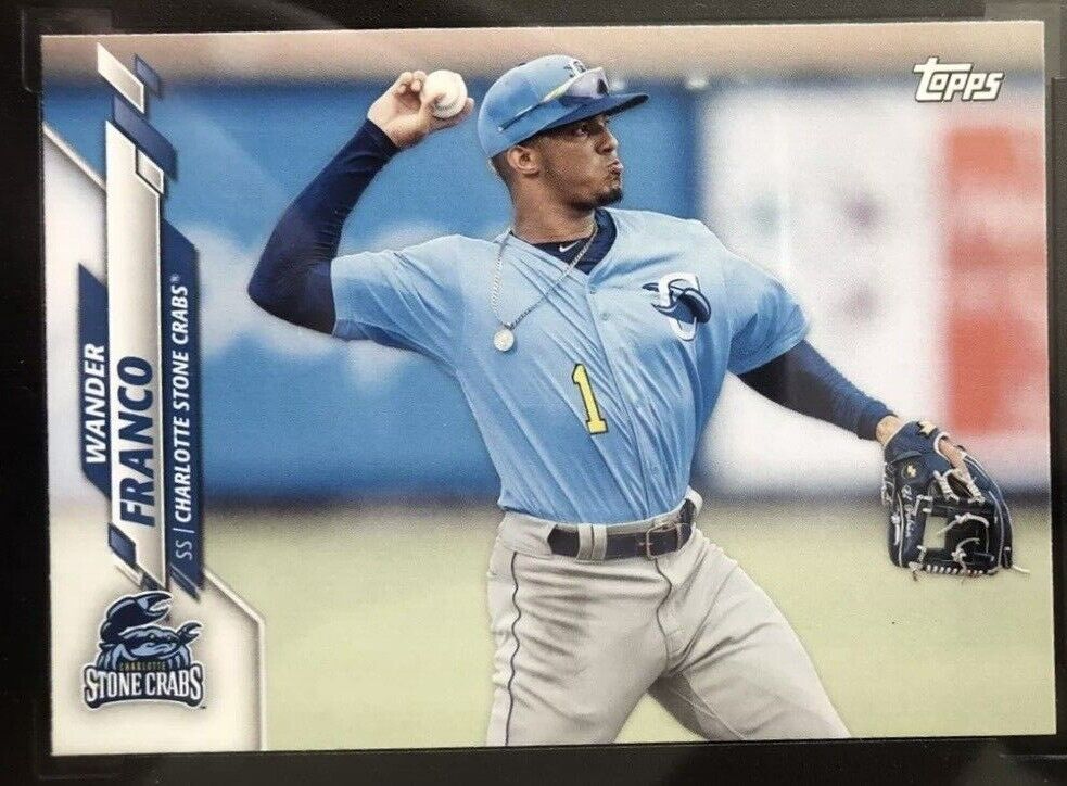 Wander Franco 2020 Topps Pro Debut Prospect Card #PD-1 RC Rookie Rays Superstar. rookie card picture