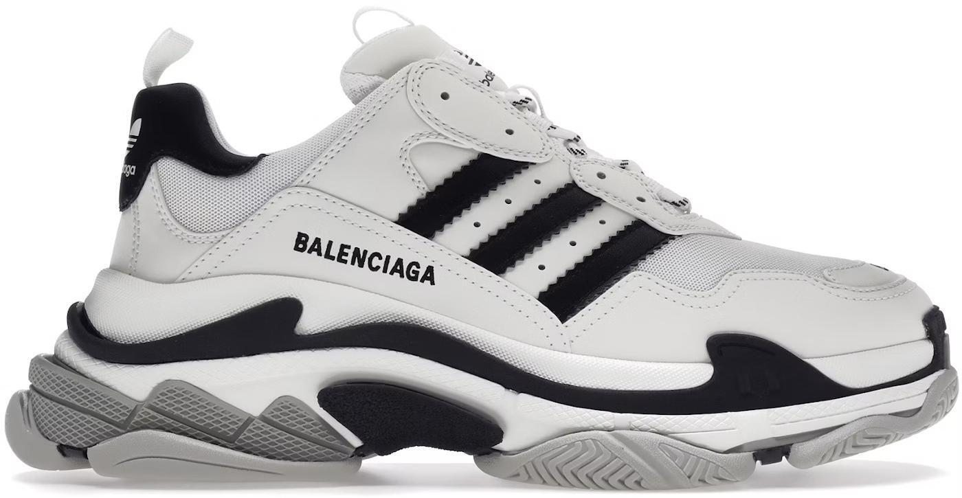 Size 9 - Adidas x Balenciaga Triple S Sneaker White for sale Size 9 - Adidas x Balenciaga Triple S Sneaker White for sale