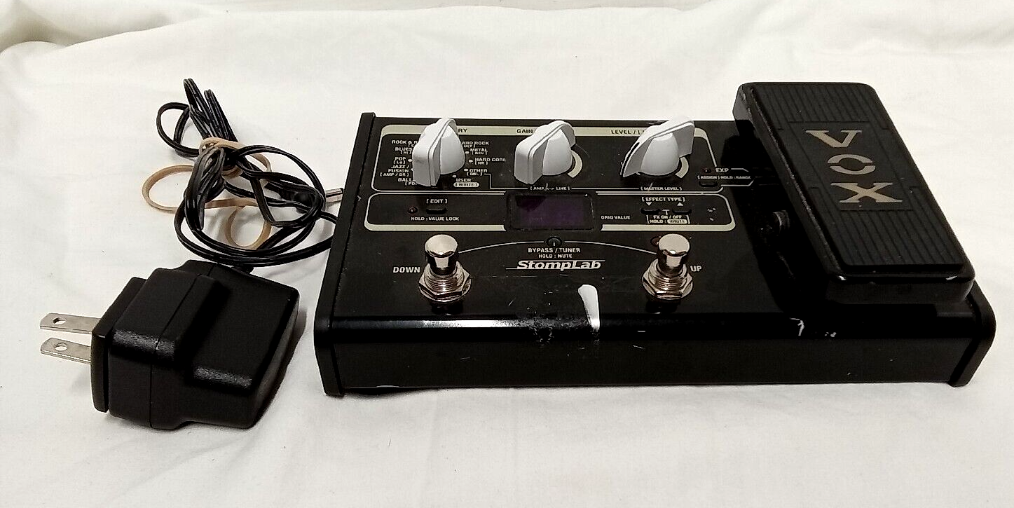 VOX StompLab 2G エレキギター用 コンパクト エフェクター Amazon.com: VOX STOMPLAB2G Modeling Guitar Multi-Effects
