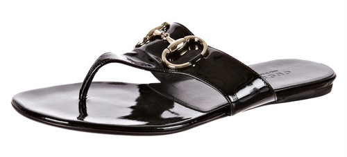 靴 GUCCI Flora Horsebit Bamboo Sandals Pre-loved Gucci Horsebit Bamboo Sandals | Pepper Luxury Vintage