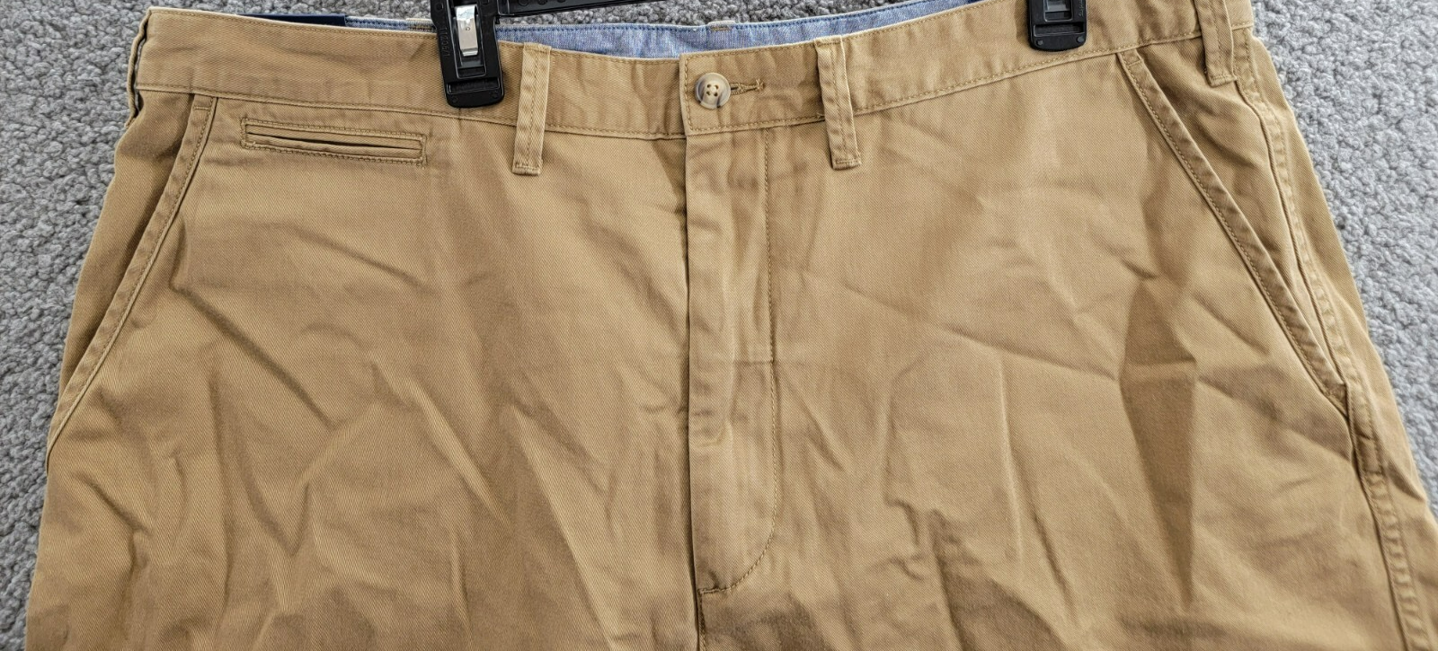 Polo Ralph Lauren 8-Inch Relaxed Fit Chino Shorts Men's 40 Sandsurf Button Zip - Picture 3 of 18